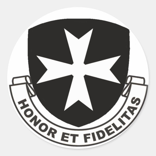 Redonda Pegatina Borinqueneers (Anverso)