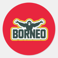 Pegatina Borneo