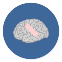 Pegatina Brain-Ache