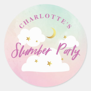 Redonda Pegatina Candy Sky de Cotton