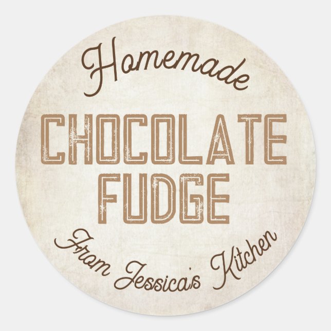 Redonda Pegatina casero CHRD-069rd1 (Anverso)