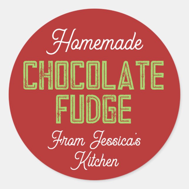 Redonda Pegatina casero CHRD-069v9 (Anverso)