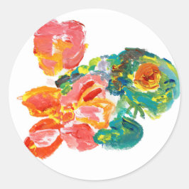 Redonda Pegatina Chameleon