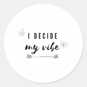 Redonda Pegatina circular