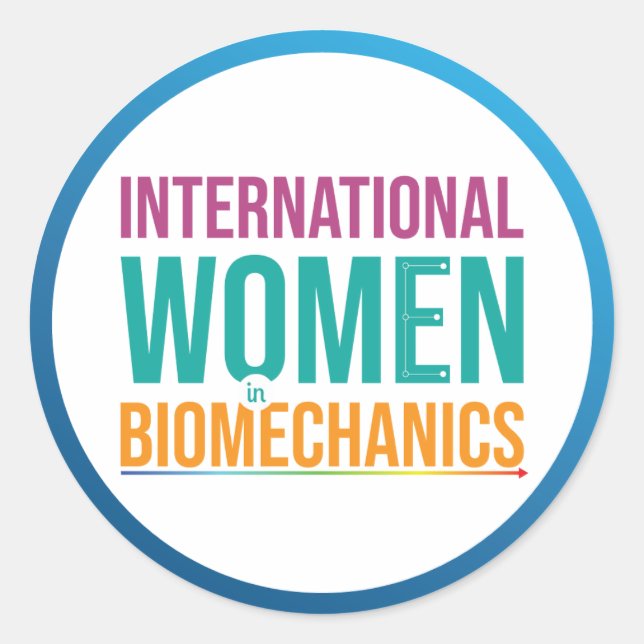 Redonda Pegatina clásico de IWB (Anverso)