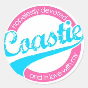 REDONDA PEGATINA COASTIE