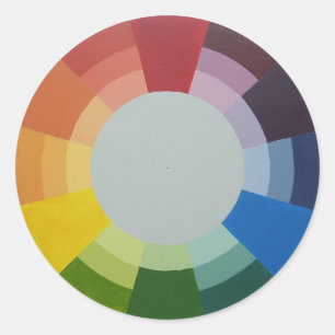 REDONDA PEGATINA COLORWHEEL