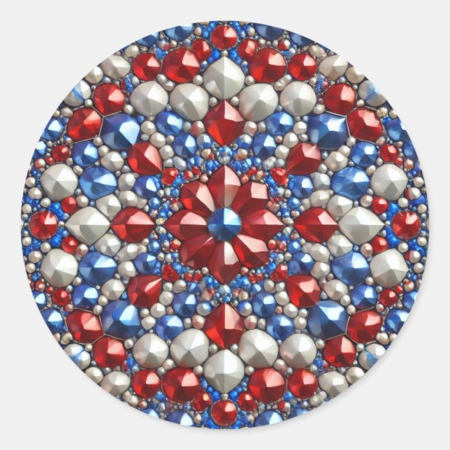 Redonda Pegatina con diseño de colores holandeses (Anverso)