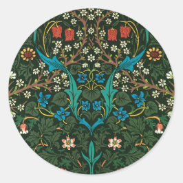 REDONDA PEGATINA CON DISEÑO "TULIPS" DE WILLIAM MORRIS