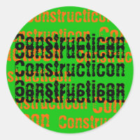 Pegatina Constructicon Hard Gorra