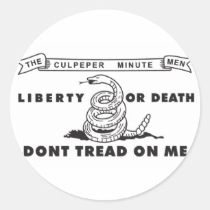 Redonda Pegatina Culpeper Minutemen
