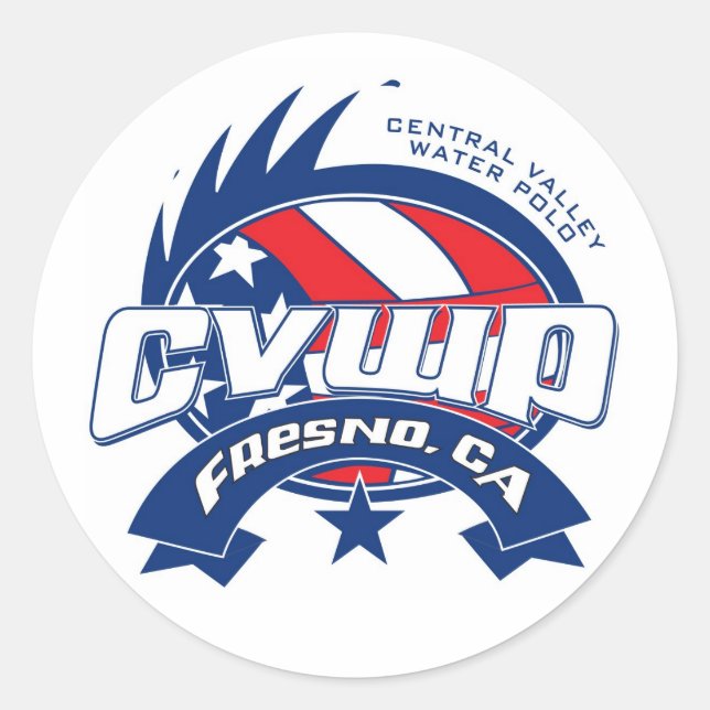 REDONDA PEGATINA CVWP (Anverso)