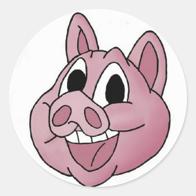 Redonda Pegatina DavyDav (Anverso)