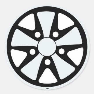 Redonda Pegatina de 5 tornillos Fuchs