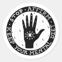 Pegatina de Afirmación y Manifestación