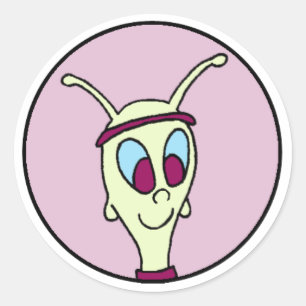 Redonda Pegatina de Aileen Mini Circle