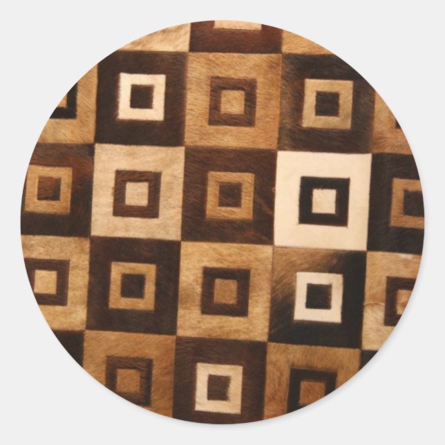 Redonda Pegatina de alfombras (Anverso)