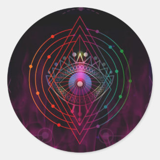 Redonda Pegatina de amor