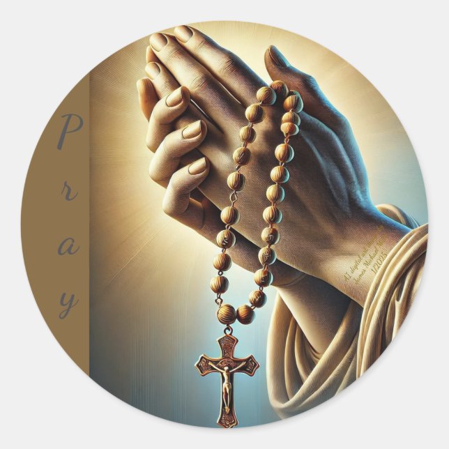 Redonda pegatina de animadores por James Michael Miller (Anverso)