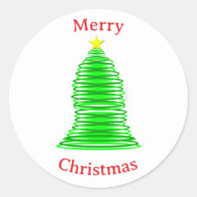 Pegatina de árbol de Navidad