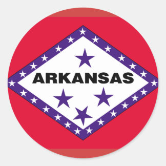Redonda Pegatina de Arkansas