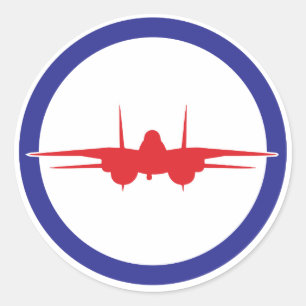 Redonda Pegatina de arma más alta