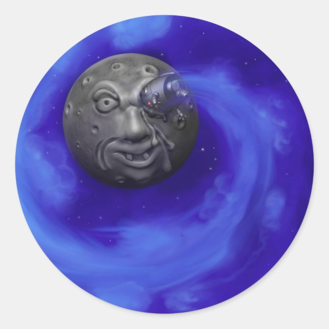 Redonda Pegatina de aterrizaje duro (Anverso)