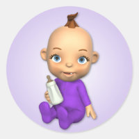Pegatina de Baby Toon