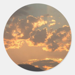 Redonda Pegatina de bailarinas Sky