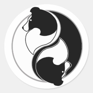 Redonda Pegatina de balance de estantería