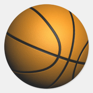 Redonda Pegatina de baloncesto 3