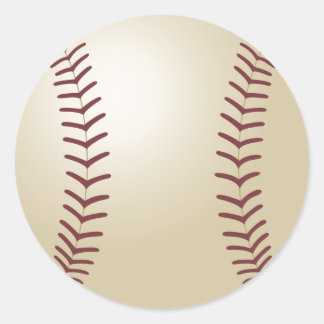 Redonda Pegatina de béisbol