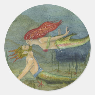 Redonda Pegatina de Besos Secretos