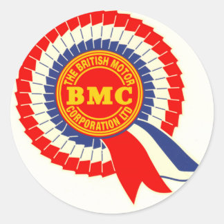 Redonda PEGATINA de BMC Rosette