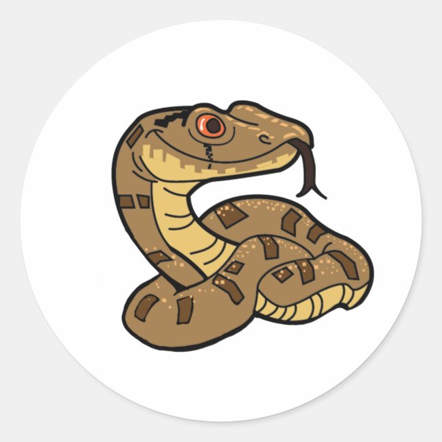 Redonda Pegatina de bobina (Anverso)