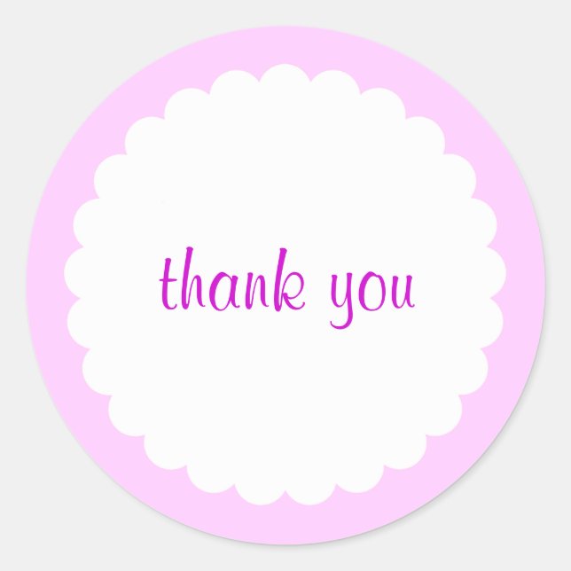 Redonda Pegatina de borde de estela (Anverso)