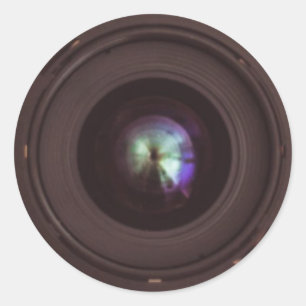 Redonda Pegatina de cámara oculto