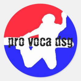 Redonda Pegatina de captación de método PVD