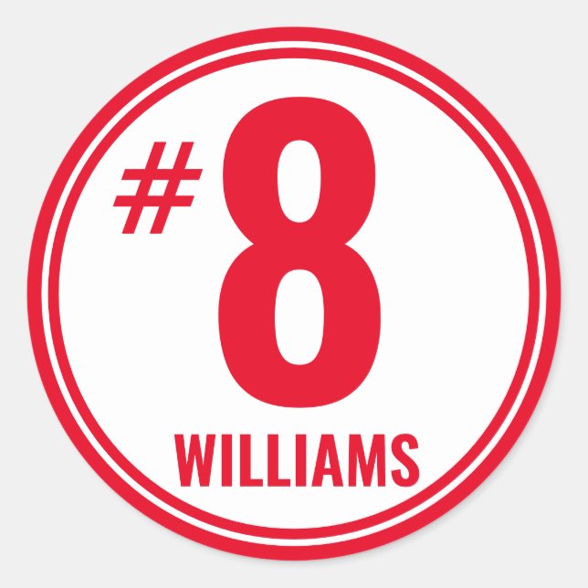 Redonda Pegatina de casco personalizado (Anverso)