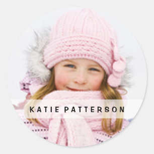 Redonda Pegatina de cierre redondeado para niños