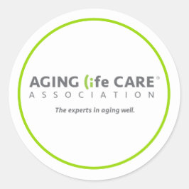 Redonda PEGATINA de círculo ALCA