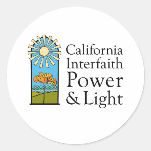 Redonda Pegatina de círculo clásico