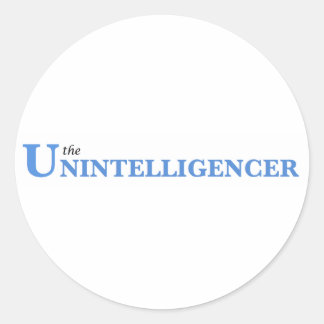 Redonda Pegatina de círculo con logotipo completo