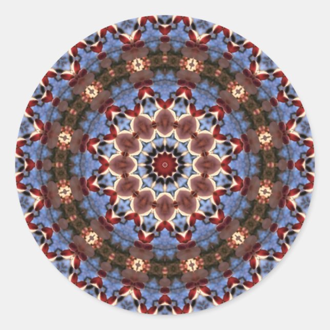 Redonda Pegatina de círculo de país (Anverso)