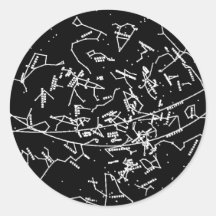 Pegatina de constelación