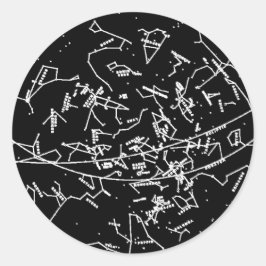 Redonda Pegatina de constelación