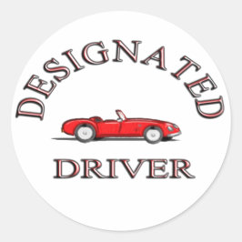 Redonda Pegatina de controlador designado