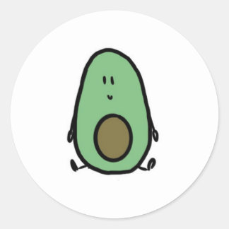 Redonda Pegatina de corte