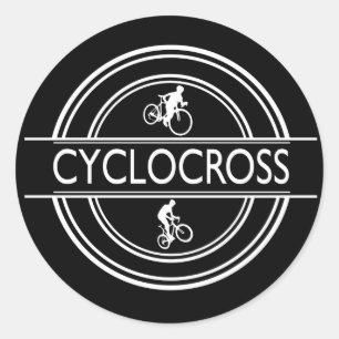 Redonda Pegatina de Cyclocross