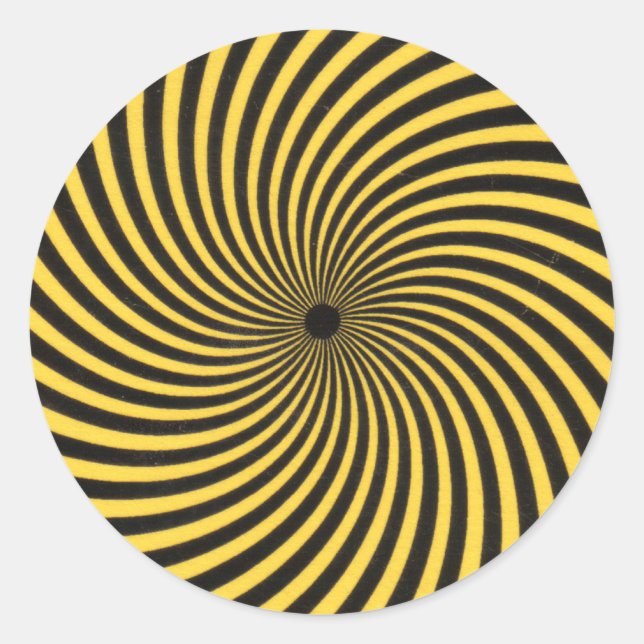 Redonda Pegatina de Discordian (Anverso)